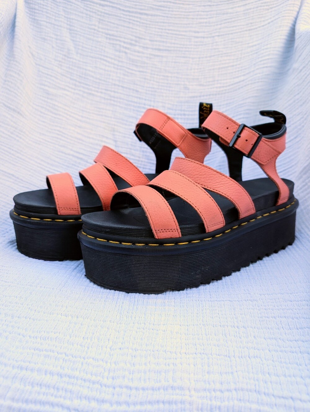 Dr. Marten Blaire Athena Leather Strap Sandals